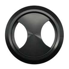 인라이프 가구 인테리어 알루미늄 전선캡 55파이 블랙, 1개