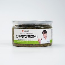 셰프애찬 수제 청양 한우 맵짤이 다대기 땡초장, 2개, 400g