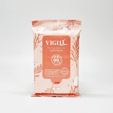 VIGILL 女性濕式衛生紙 抗菌99% pH3.5 12抽 公司貨, 1個