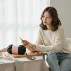 재료 수공예용 DIY 소품 가방 컬러 만들기 셀프 핸드메이드, 블랙, 1개