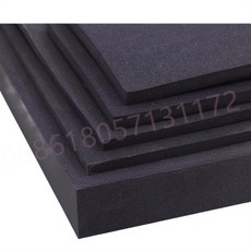 맞춤형 EPDM 폼 고무 보드 충격 흡수 방음 씰 쿠션 저항 50x100cm 2 개 1-50mm 블랙, 09 7MM, 01 검정색, 01 flat