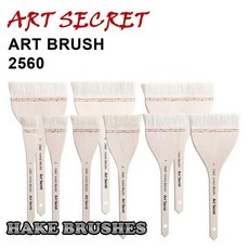 평붓 브러시 수성페인트붓 손잡이 털 수채화 나무 구리선 고급 드로잉 염소 아트, size8, 1개