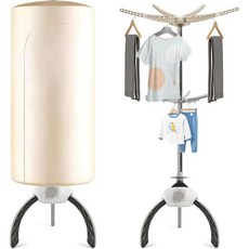 의류 건조기 컴팩트 접이식 더블 레이어 전기 포켓 26.6파운드(12kg) 대용량 900W 휴대용 조용함 타이머 포함 실내 건조 우기 독거, 의류 건조기, 컴팩트 접이식, 더블 레이어 전기 포켓