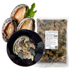 전복내장 (생 데친 슬라이스 갈아놓은 내장) 완도산 전복내장, 데친전복내장, 1개, 1kg