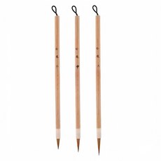 미니플 수제 전통 서예붓 3종 세트, 1세트