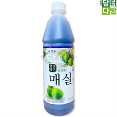 매실 원액 숙성액 전통 국산 매실청 수제 발효청 엑기스 홈카페 과일청 베이스 에이드 과실 과즙 재료 청솔