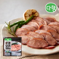 다향오리 훈제+소스, 200g, 11개