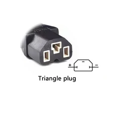 54.6V 5A 충전기 13S 48V 배터리 팩 정전류 및 정전압 자동 정지, Triangle plug, 01 Triangle_01 UK, 1개