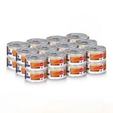 希爾思處方 貓處方罐頭 泌尿道舒解緊迫 雞肉燉蔬菜口味 82克, 24個, 24罐(超取限48罐，宅配限192罐, 82g, 舒緩緊迫 雞肉燉蔬