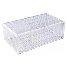 조류 포획 비둘기 트랩 까치 새장 케이지 자동, 1.8cm 간격 60x40x26 입구 2개, 1개