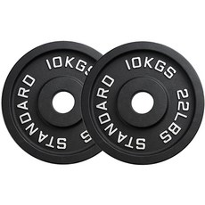 홈짐 헬스 중량 탄소강원판 50mm바벨원판 1.25-25KG, 블랙, 2개, 10kg