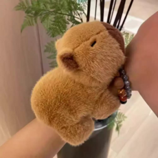 푸른숲살림 껌딱지 손목 부착가능 애착 밴드 인형, 1개, 카피바라, 20cm