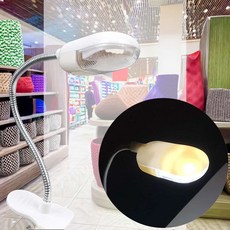 LED 집게 독서등 2구 책전등 책상 침대 간접등 조명 야간