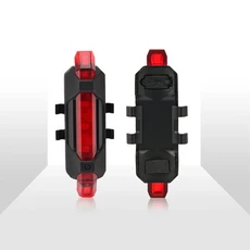 메리다 산악 자전거 라이딩 USB 테일 충전식 야간 LED 조명, 01 Red, 1개
