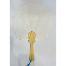 꽃 부채 만들기 캘리그라피 여름 단오 만들기 diy 부채꾸미기 도안 부채만들기 꾸미기 미술재료 여름 방과후수업 손잡이부채 전통부채만들기 색칠부채 5입, 1세트