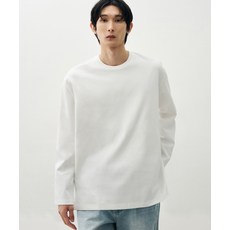 브랜드정품 드로우핏 DRAW FIT 오버핏 벤트 레이어드 티셔츠 WHITE 325507