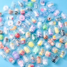 【台灣出貨】幼稚園小禮物 兒童全班獎勵 小禮品伴手禮 上課小玩具 益智玩具 幼稚園玩具 小學生獎品 兒童節禮物, 1個, 膠囊扭蛋6個