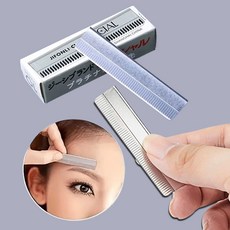 일회용 눈썹칼 면도칼 눈썹 잔털 정리 연필깍이 다용도 칼날 2세트 (20pcs)