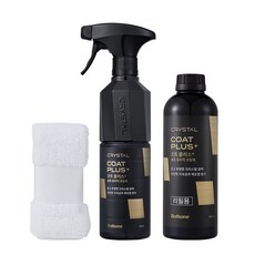 불스원뉴 크리스탈 코트플러스 광택제 500ml+리필 400ml+극세사융 207099, 불스원뉴 크리스탈 코트플러스 광택제 500ml+리필 4