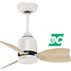 （修一） 穩帝士吊扇25吋 DC 直流變頻 吊扇燈 原木 付 LED 16瓦 遙控 台灣製造, 白