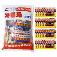 터보마켓 중국식품 다텐 농축육수 냉면탕 한봉지 (20개입), 600ml, 1개