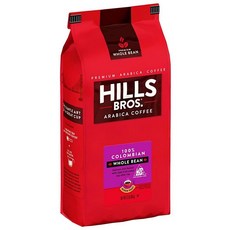 Hills Bros. 콜롬비아 원두 커피 - 풍부하고 대담한 프리미엄 아라비카 커피 콩 - 정통 연합 코셔 - 미디엄 로스트 최고의 아로마와 맛을 위한 신선한 그라인드 - 콜, 2 Pound (Pack of 1)_100% 콜롬비아, 100% 콜롬비아 미디엄 로스트, 5) 2 Pound (Pack of 1) - 100%, 1개, 7) 2 Pound Pack of 1  다크 새틴 다크, 1개입