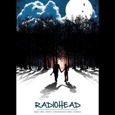 스칸디나비아 클래식 빈티지 벽 아트 록 밴드 Radiohead 음악 캔버스 회화 포스터 및 인쇄 홈 침실 거실 장, 03 40x60cm No Frame, 03 N