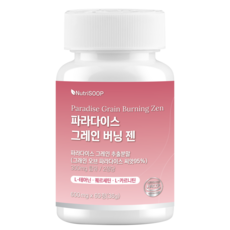 뉴트리 숲 파라다이스 그레인 버닝 젠 HACCP 식약청인증, 1개, 60정