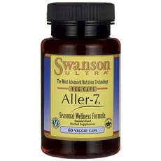 Swanson 斯旺森 Aller-7植萃素食膠囊, 60顆, 1罐