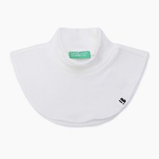 베네통 키즈 레이어드 터틀넥 QCET14561OW