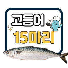 국내산 잔고등어 15마리 구이용 생선 밥반찬 생선팜, 1박스, 3.5kg