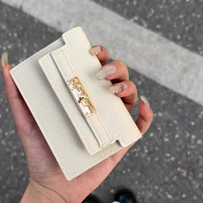 爆款ins小錢包女短款簡約韓版多卡位學生摺疊搭扣皮夾時尚零錢夾