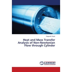 (영문도서)Heat and Mass Transfer Analysis of Non-Newtonian Flow through Cylinder Paperback, LAP Lambert Academic Publis..., English, 9786208444181