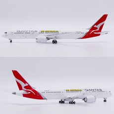 JC WINGS 콴타스항공 B787-9 VH-ZNH 비행기 모형 다이캐스트 1:400, 플랩다운 날개
