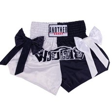 무에타이 반바지 리본 태국 복싱 트레이닝 의류 레슬링 격투 킥복싱 바지, 1개, 10. A122