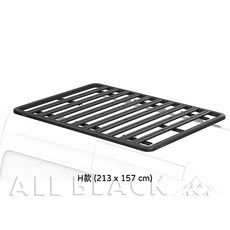 YAKIMA LockNLoad 重型車頂架平台 - 黑四驅ALL BLACK，堅固耐用，擴展載貨空間, 1個, 重型車頂架平台 - H款