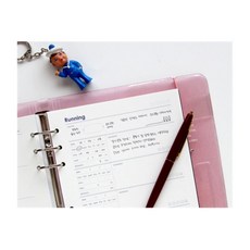 DSGS A6 WIDE 6공다이어리 속지 수첩, 05 플랜트 레코드