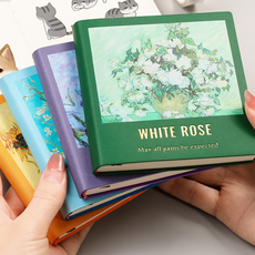 별별리빙샵 미니 포켓 드로잉북 스케치 노트 무지 휴대용, 4P