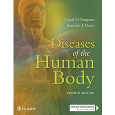 (영문도서) Diseases of the Human Body Paperback, F. A. Davis Company, English, 9781719640381