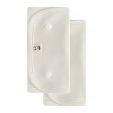 아기띠 커버 침받이 에르고 호환 힙시트 침패드 카시트 안전벨트 커버, 베이지 침받이, 1개