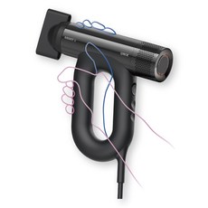 UNIX AIRSHOT U 負離子吹風機 智能高速護髮, 黑