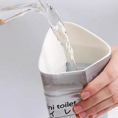 간이 소변봉투 급한 입덧 교통체증 소변기 아이 차량멀미 무가 지퍼백, 1개