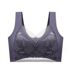 엑스니스 레이스심리스브라 스포츠 노와이어 빅사이즈 브라렛주니어 패드 탑 100D까지_x7231124