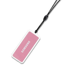 삼성SDS 직방 도어락 전용 카드키 고리형 부착형 DH520 DP710 DP740 DP920 DP960, 고리형(핑크), 1개