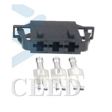 자동차 송풍기 히터 소켓 3 핀 스타터 VW Tiguan Sagitar 1J0972753 시리즈 와이어, 1개