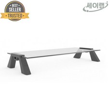 세이랩 천하 스마트독 브릿지 컴팩트 C645 블랙/투명 강화유리 560mm 거치대