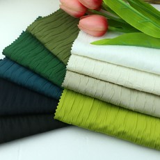 [동대문원단]링클윙클 주름지원단 봄가을용 의류용 원피스 루즈핏 바지 블라우스 에코백, 1개, 네이비