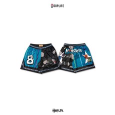 HOOPLIFE Monstar 籃球短褲, 1個, 2XL