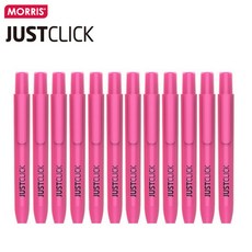 저스트클릭 형광펜 M2, 핑크, 12개