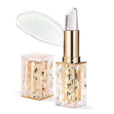 Coello 립스틱 전이 방지 색상 변화 립스틱 골드 크리스탈 립스틱 색상 변화 오래 지속 갈라지고 건조한 입술을 위한 비타민 E 영양 공급 (01), 01